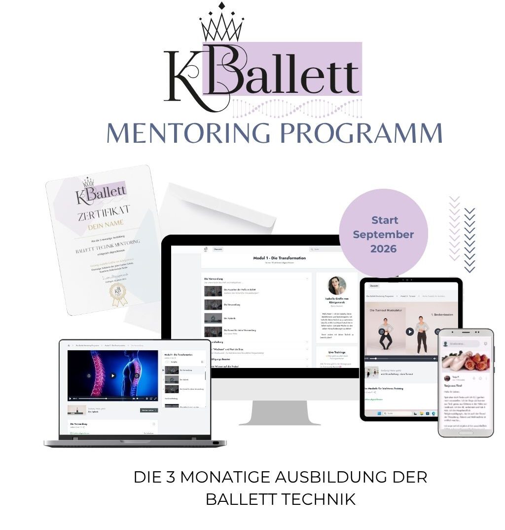 Königsmarckballett Mentoring-Programm — 3-monatige Ausbildung mit Zertifikat